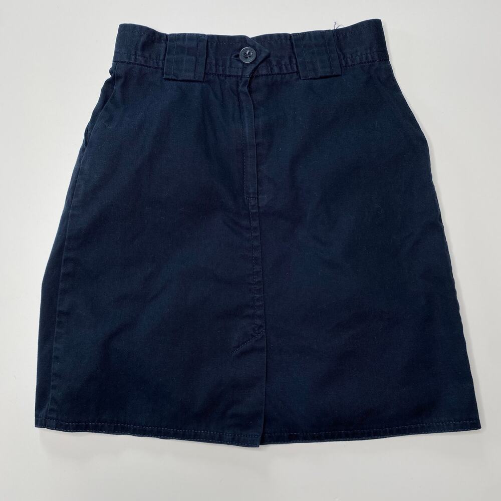 Burberrys Skirt A-Line Pockets Cotton Blue Boutique Kids Girl’s‎ Size 5/6